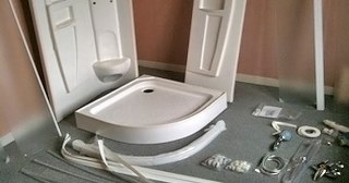 Установка душевой кабины Кимовск, цена от 2934 руб.